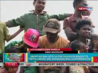 BP: Grupo ng mga aeta sa Don Salvador Benedicto, tinitiis umano ang nararanasang diskriminasyon