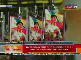 BT: Isang souvenir shop sa Cebu, ipinangalan kay San Pedro Calungsod