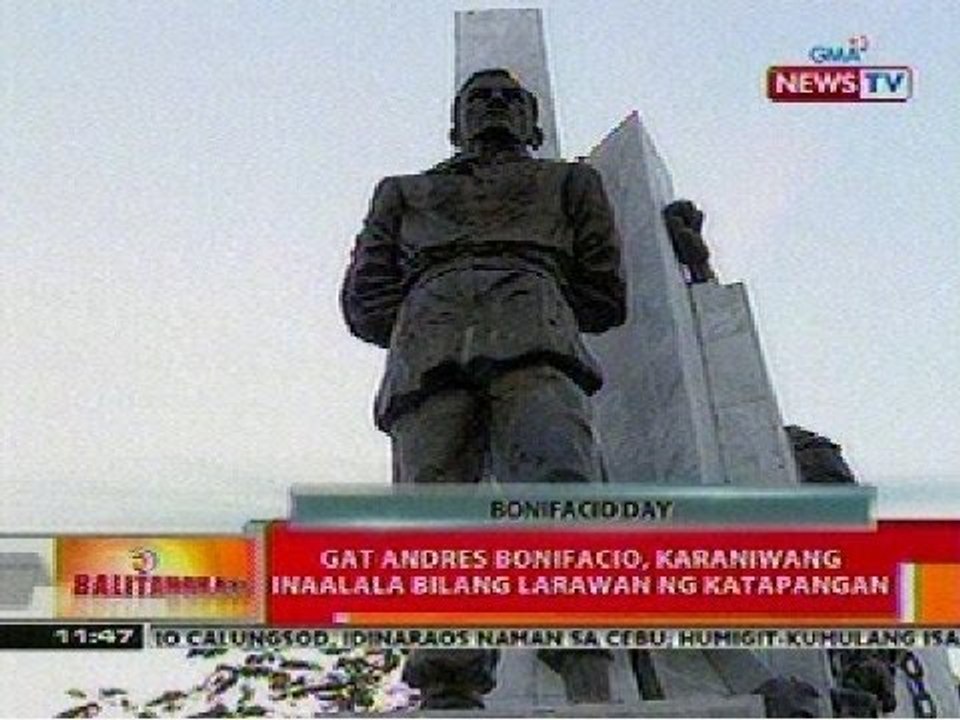 BT: Gat Andres Bonifacio, karaniwang inaalala bilang larawan ng katapangan