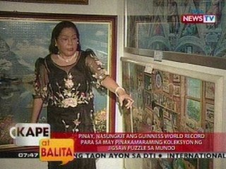 KB: Pinay, nasungkit ang Guinness World Record para sa may pinakamaraming koleksyon ng Jigsaw Puzzle