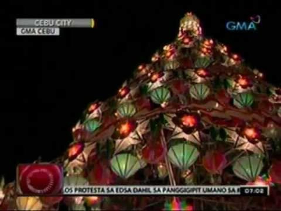 24 Oras: Mga parol na gawa sa recycled at indigenous materials, ibinida sa lantern parade