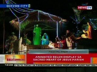 BT: Animated Belen display sa Sacred Heart of Jesus Parish sa QC