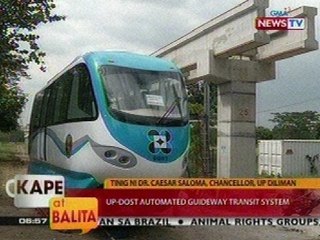 KB: Balitaktakan: UP-DOST automated guideway transit system (Part 1)