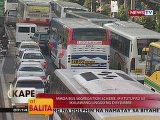 KB: MMDA bus segregation scheme, ipatutupad sa ika-2 linggo ng Disyembre