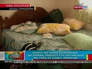 BP: Bahay ng Norwegian sa Pangasinan, nilooban