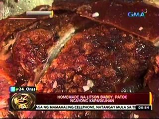 24 Oras: Homemade na litson baboy, patok ngayong Kapaskuhan