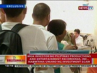 BT: Mga investor ng Pilipinas Productions and Ent. Recordings, Inc., nabiktima ng investment scam