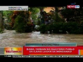 BT: Baha, iniwan ng Bagyong Pablo sa ilang lugar sa Mindanao
