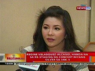 BT: Regine Velasquz, handa na sa re-staging ng concert niyang Silver sa Jan 5