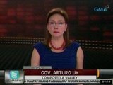 24Oras: Panayam kay Compostela Valley Gov. Arturo Uy kaugnay sa tumaob na army truck sa New Bataan