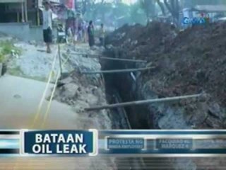 Saksi: Halos 400 residente, apektado ng oil leak