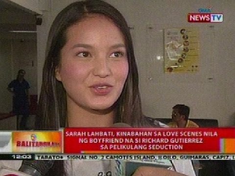 BT: Sarah Lahbati, kinabahan sa love scenes nila ni Richard Gutierrez sa pelikulang Seduction