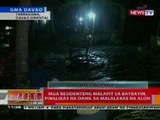 BT: Mga residenteng malapit sa baybayin sa Davao, pinalikas dahil sa malalakas na alon