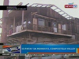 NTG: 55 patay sa Monkayo, Compostela Valley