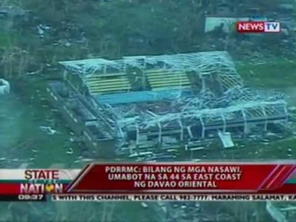 SONA: Bayan ng cateel, labis na napinsala ng Bagyong Pablo