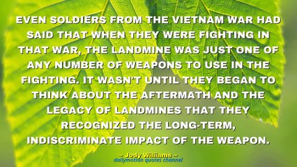 Jody Williams Quotes