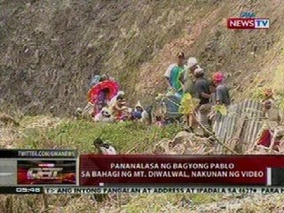 QRT: Pananalasa ng Bagyong Pablo sa Mt. Diwalwal, nakunan ng video