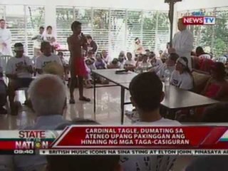 SONA: Mga magsasakang Dumagat, nagmartsa kontra pagtatayo ng APECO