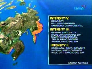 24 Oras: Davao Oriental, niyanig ng Magnitude 5.8 na lindol