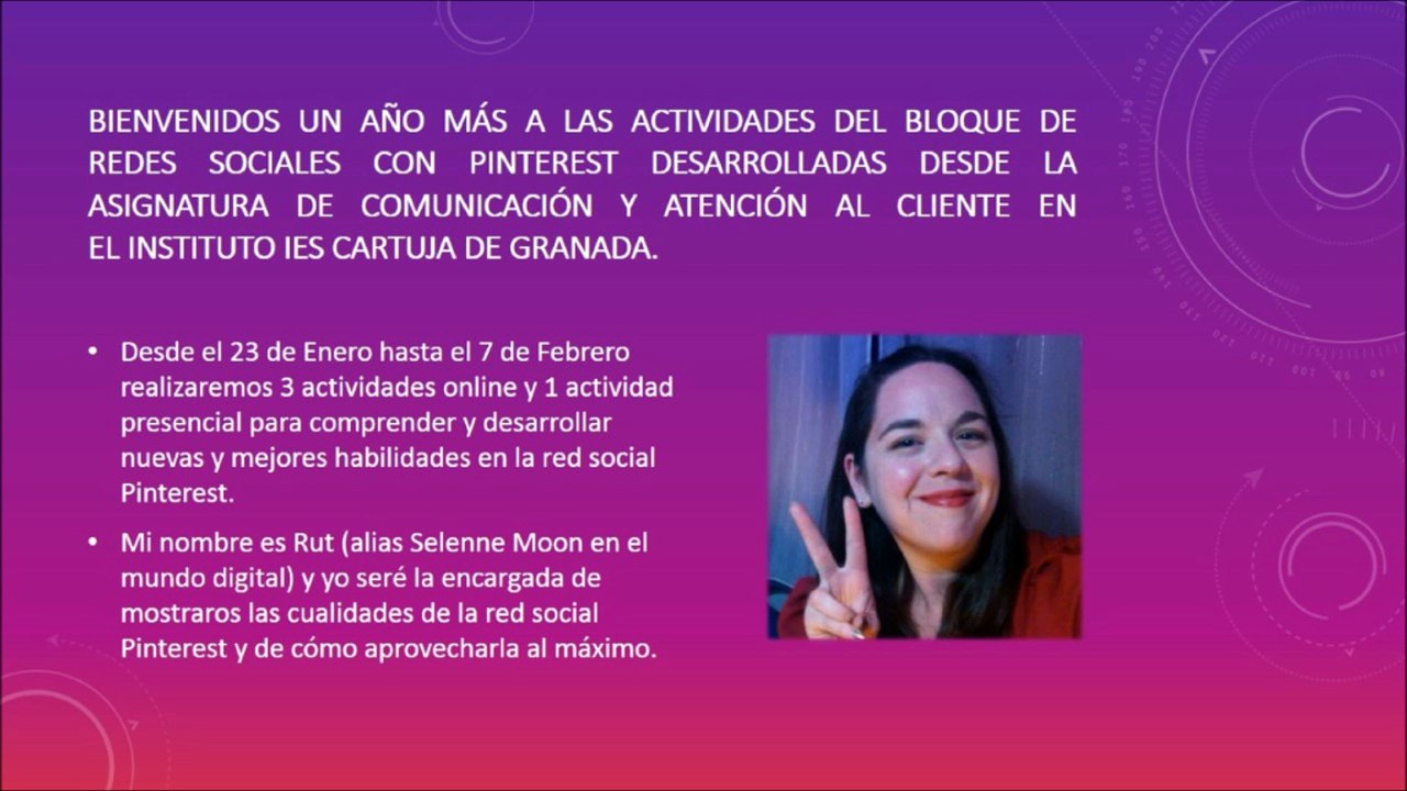Presentación Actividades Pinterest 2016-2017