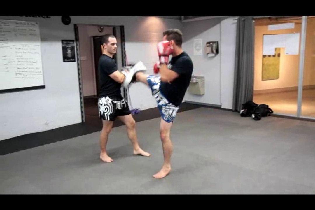 Tiger shadow muay thai boxe kickboxing laurentides combo