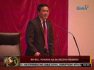 24 Oras: RH Bill, pumasa na sa second reading