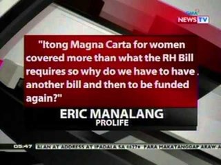 Paglusot ng RH bill sa ikalawang pagbasa sa Kamara, umani ng iba't ibang reaksyon