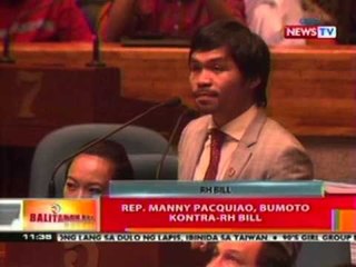 BT: RH bill, pasado na sa 2nd reading ng Kamara sa botong 113 Yes, 104 No at 3 abstain