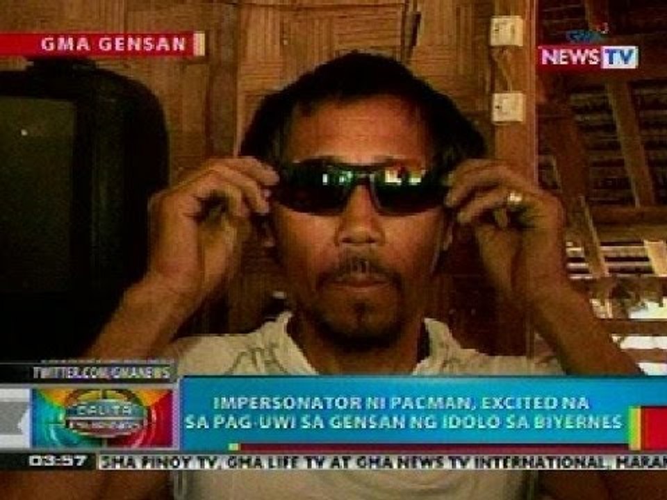 BP: Impersonator ni Pacman, excited na sa pag-uwi sa GenSan ng idolo sa Biyernes