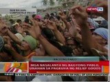 BT: Mga nasalanta ng Bagyong Pablo, unahan sa pagkuha ng relief goods