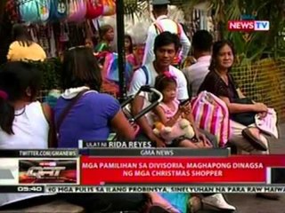 QRT: Mga pamilihan sa Divisoria, maghapong dinagsa ng mga Christmas shopper