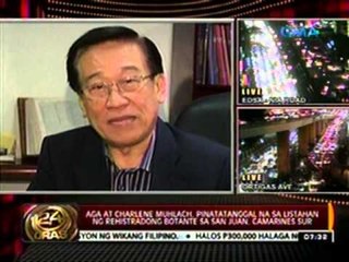 24 Oras: Aga at Charlene Muhlach, pinatatanggal na sa listahan ng rehistradong botante