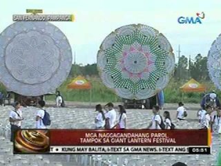 24 Oras: Mga naggagandahang parol, tampok sa Giant Lantern Festival