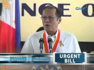 Saksi: RH Bill, certified as urgent na ni Pres. Aquino