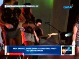 Saksi: Mga celebrity, reporter at empleyado ng Kapuso Network, nagsama-sama sa Christmas party