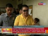 BT: Kaso vs Dominguez brothers at iba pa kaugnay sa pagpatay kay Venson Evangelista, hindi umuusad