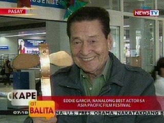 KB: Eddie Garcia, nanalong best actor sa Asia Pacific Film Festival