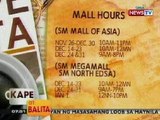 KB: Extended mall hours schedule ngayong holiday season