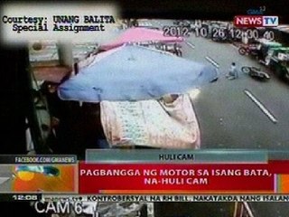 BT: Pagbangga ng motor sa isang bata sa Quiapo, na-huli cam