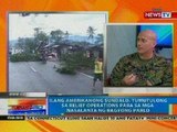 NTG: Ilang Amerikanong sundalo, tumutulong sa relief ops para sa mga nasalanta ng Bagyong Pablo