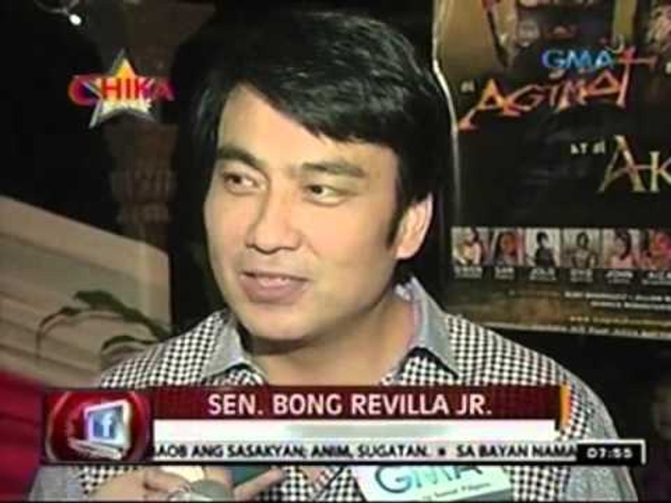 Sen. Bong   Revilla, excited na para sa 'Si Agimat, si Enteng Kabisote, at si Ako'  at"Indio"