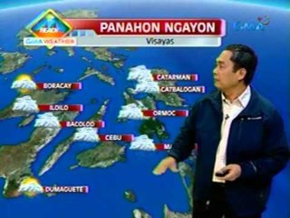 UB: Weather update as of 7:00 a.m. (December 19, 2012)