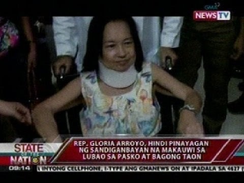 SONA: Rep. Arroyo, 'di pinayagan ng Sandiganbayan na makauwi sa Lubao sa Pasko at Bagong Taon