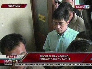 SONA: Michael Ray Aquino, pinalaya na ng   Korte