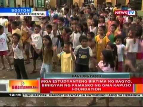 BT: Mga estudyanteng biktima ng bagyo, binigyan ng Pamasko ng GMA Kapuso Foundation