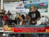 BT: Mga pasaherong padating at paalis ngayong Kapaskuhan, tuloy ang pagdating sa NAIA