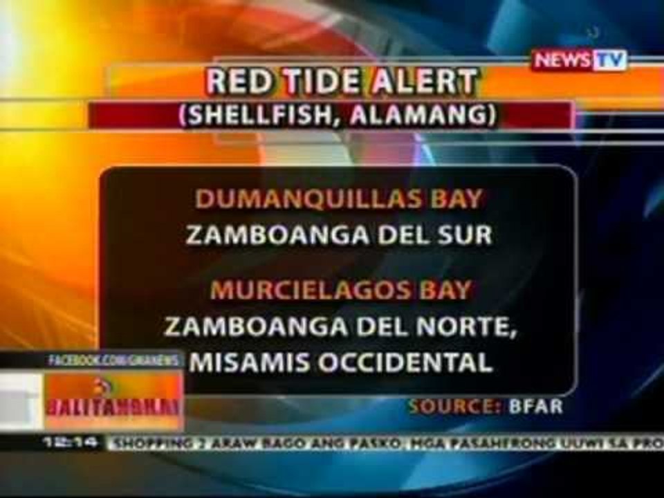 BT: Red tide alert