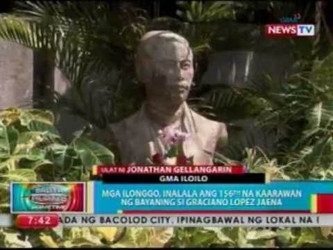BP: Mga Ilonggo, inalala ang 156th na kaarawan ng bayaning si Graciano Lopez Jaena