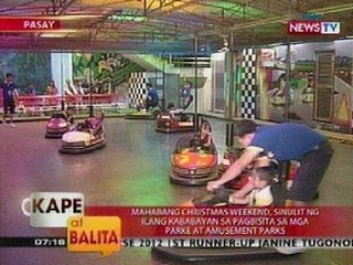 KB: Mahabang Christmas weekend, sinusulit ng ilang Pinoy