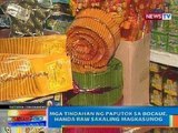 NTG: Tindahan ng mga paputok sa Bocaue, Bulacan, dinagsa pa rin kahit umulan